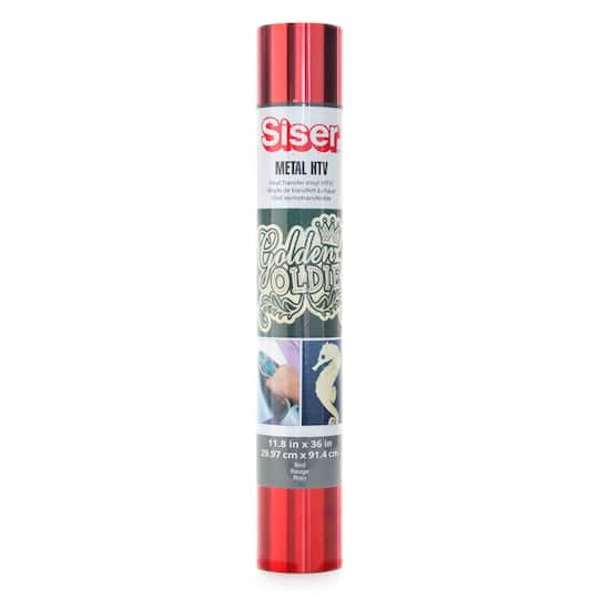 8 Pack: Siser® Metal Heat Transfer Vinyl